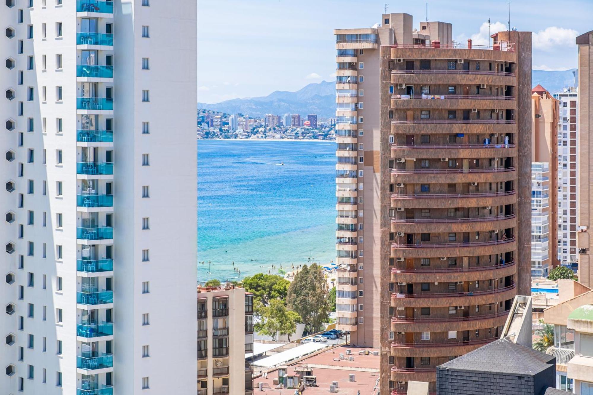 Europa Center 12-B Apartment Levante Beach Benidorm Bagian luar foto