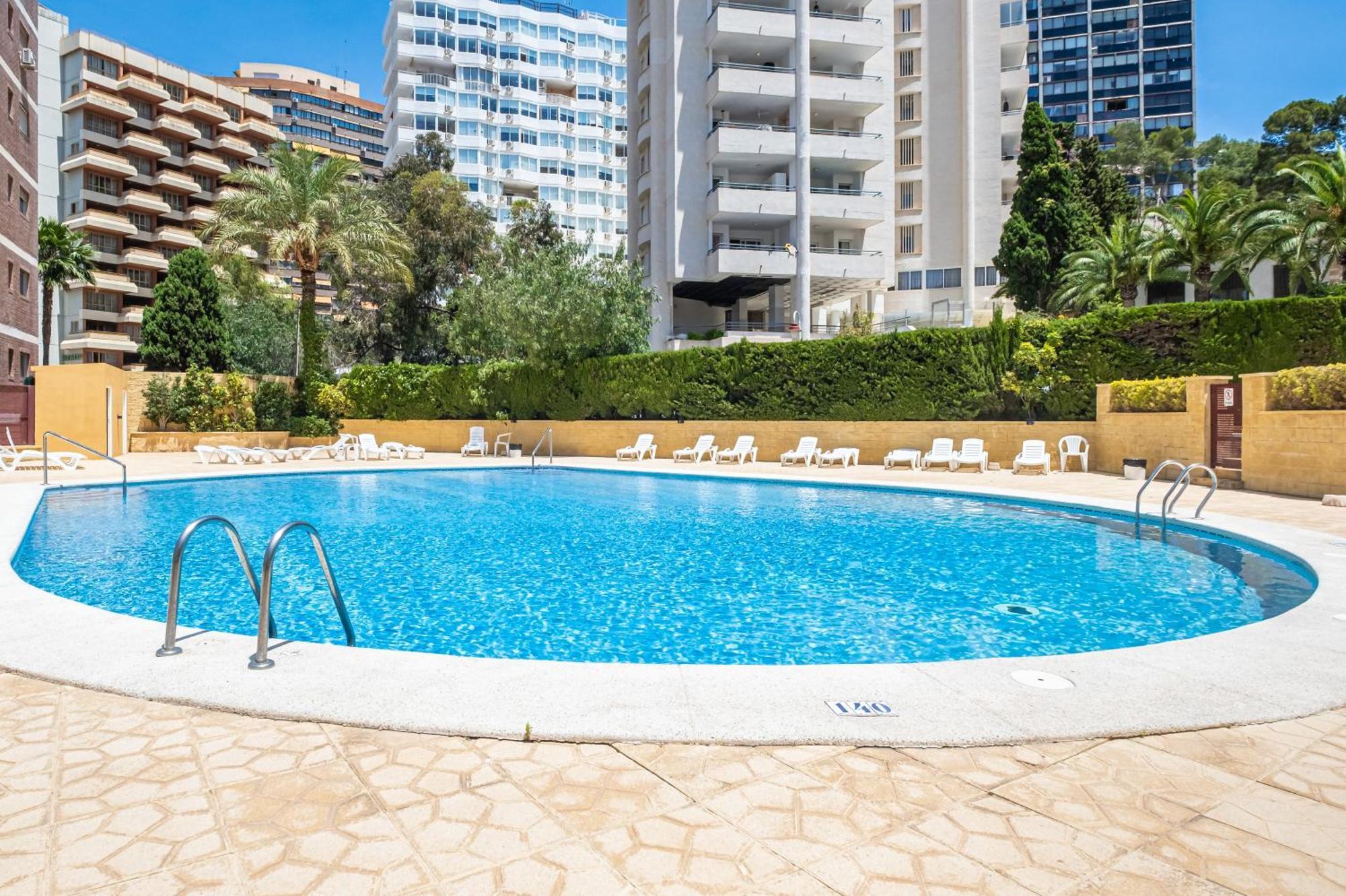 Europa Center 12-B Apartment Levante Beach Benidorm Bagian luar foto