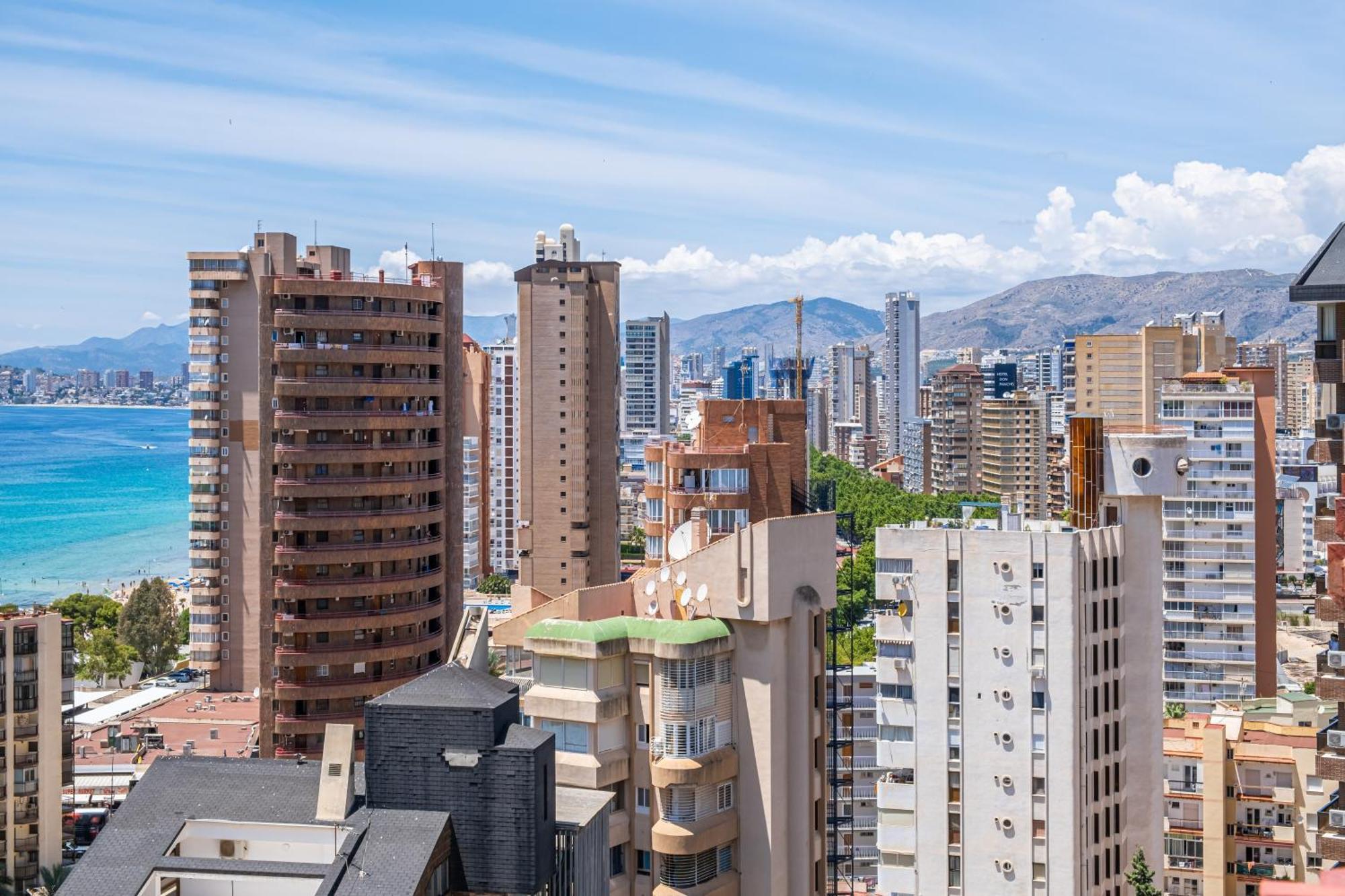 Europa Center 12-B Apartment Levante Beach Benidorm Bagian luar foto